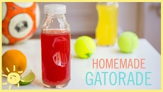 EAT  Homemade Gatorade [upl. by Sabella]