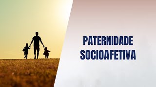 Paternidade socioafetiva [upl. by Dami]