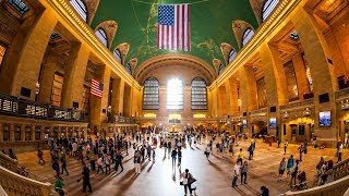 Walking Tour of Grand Central Terminal — New York City 【4K】🇺🇸 [upl. by Lyris853]