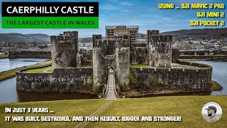 Caerphilly Castle  The Largest in Wales 2nd in Britain [upl. by Townsend724]