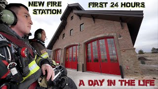 First 24 Hours in a New Fire Station  A Day in the Life [upl. by Babbette]