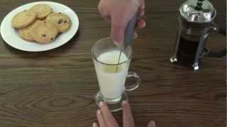 Aerolatte  The Original Steam Free Milk Frother [upl. by Norreht]