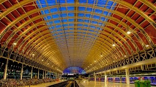 A Walk Around Londons Paddington Railway Station [upl. by Atiloj]