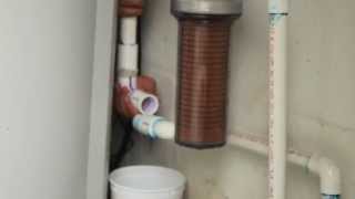 PVC Pipe leak fixing technique [upl. by Atteynek]