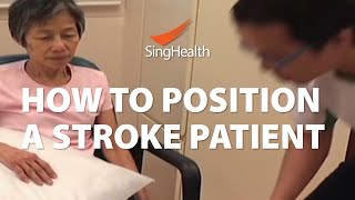 How To Position A Stroke Patient [upl. by Accebor]