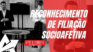 DIREITO DE FAMÍLIA Reconhecimento de filiação socioafetiva [upl. by Lerual423]