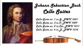 Johann Sebastian Bach  Cello suites in 432 Hz great for reading or studying [upl. by Fasto694]