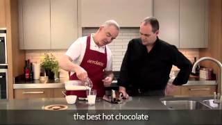 How to make a hot chocolate using an aerolatte milk frother [upl. by Belanger16]