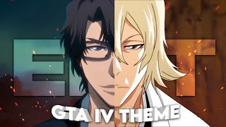 Aizen x Urahara  GTA IV Theme Edit [upl. by Ised]